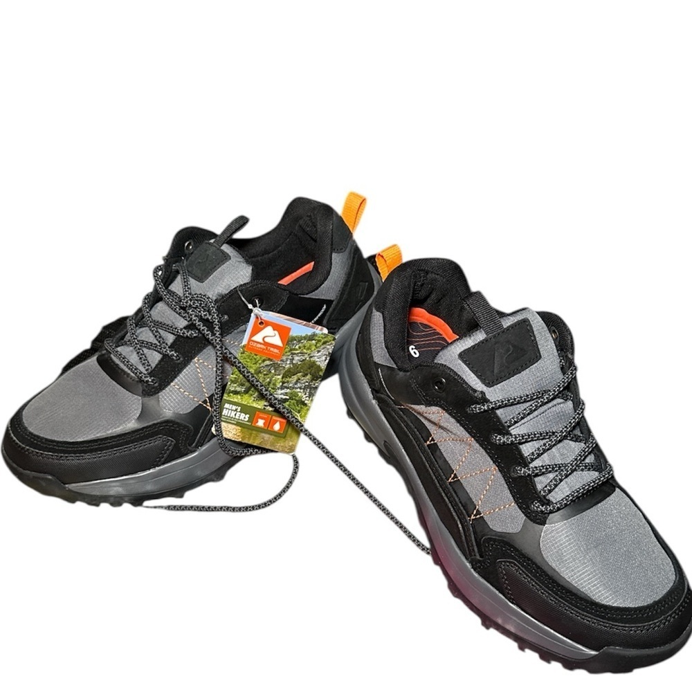 NEW Ozark Trail Men's Waterproof Hiking Shoes Low Top Off The Grid Size 7 - Picture 3 of 16